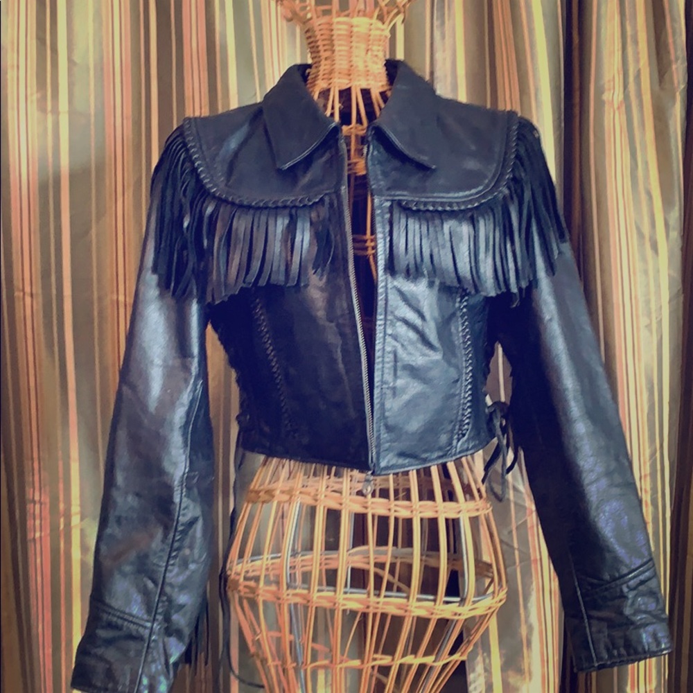 Genuine leather jacket